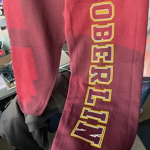 Mens Medium Oberlin Champion Sweat Joggers